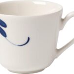 VIEUX LUXEMBOURG BRINDILLE TAZZA ESPRESSO 0,10 LT. SENZA PIATTINO IN PREMIUM PORCELAIN VILLEROY & BOCH