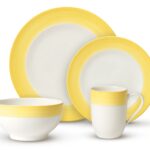 COLOURFUL LIFE LEMON PIE SET FOR ME & YOU PREMIUM PORCELAIN VILLEROY & BOCH