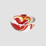 DIETA MEDITERRANEA - FRUITS - CIOTOLA PICCOLA 11,5 CM H. 4,5 CM MELOGRANO TAITU'