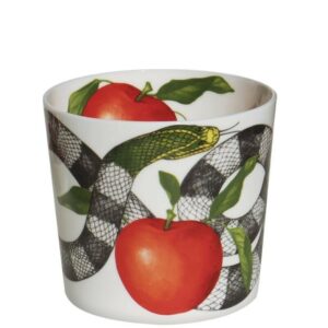 RED TEMPTATION - VASO H 12 CM DIAM. 13,5 CM TAITU'
