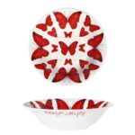 RED BUTTERFLY - CIOTOLA PICCOLA 16,5 CM H 4,5 CM TAITU'