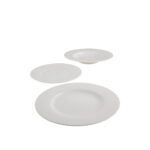 SET STARTER 12 PZ BASIC WHITE VIVO IN PREMIUM PORCELAIN VILLEROY & BOCH