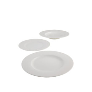 SET STARTER 12 PZ BASIC WHITE VIVO IN PREMIUM PORCELAIN VILLEROY & BOCH