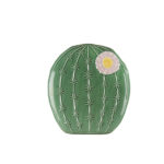 ARIA DI ALLEGRIA - UMIDIFICATORE CACTUS CON FIORE LILLA 19X5X17 CM  L'OCANERA