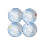 PRATI ITALIANI - PIATTO FONDO SET/4 ASSORTITI