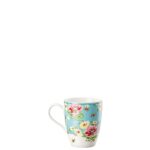 BICCHIERE CON MANICO FLOWER TURKIS  - SPRINGTIME FLOWERS IN PORCELLANA HUTSCHENREUTHER