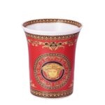 VASO 18 CM MEDUSA RED VERSACE
