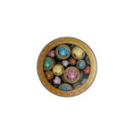 PIATTO PIANO 17 CM MEDUSA AMPLIFIED MULTICOLOR VERSACE ROSENTHAL