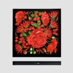 RED PASSION - VASSOIO QUADRATO 45X45 CM H. 4,5 CM TAITU'