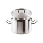 PENTOLA MEDIA CON COPERCHIO 28 CM H. 18 CM LINEA PROFESSIONALE SAMBONET