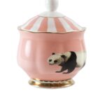 ZUCCHERIERA 6 PERSONE PANDA IN PORCELLANA BONE CHINA YVONNE ELLEN