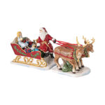 SLITTA NOSTALGIA 36X14X17 CM CHRISTMAS TOYS IN P.PORCELAIN VILLEROY & BOCH
