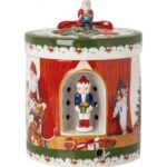 SCATOLA ROTONDA CON CARILLON 16X16X21 CM  CHRISTMAS TOY'S VILLEROY & BOCH