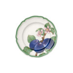 PIATTO DESSERT FRENCH GARDEN MODERN FRUITS PRUGNA 21 CM IN PREMIUM PORCELAIN VILLEROY & BOCH