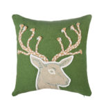 CUSCINO QUADRATO RENNA 45X45 CM MORBIDO SOGNO L'OCANERA