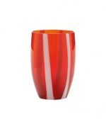 CONF. 2 TUMBLER GESSATO (1 ROSSO - 1 TRASPARENTE) ZAFFERANO