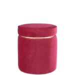 POUF ROSSO-FUCSIA L'OCANERA