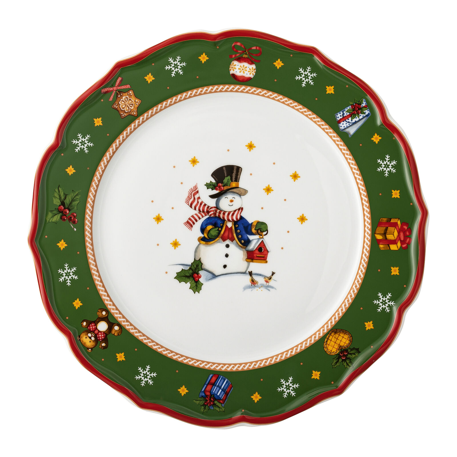 PIATTO 33 CM HAPPY WINTERTIME HUTSCHENREUTHER