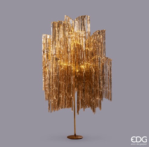 ALBERO LED FRANGE 960 MICROLED H. 180 CM DIAM. 140 CM COLOR ORO EDG