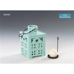 LANTERNA VERDE 21 CM IN CERAMICA PALAIS ROYAL