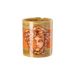VASO 18 CM MEDUSA AMPLIFIED ORANGE COIN VERSACE ROSENTHAL