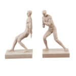 FERMALIBRI SCULTURA UOMO - SET 2 PZ. L'OCANERA