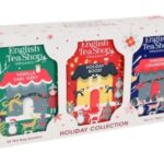 BOX 60 BUSTINE TEA HOLIDAY COLLECTION ENGLISH TEA SHOP