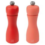 PEUGEOT SET MACINASALE + MACINAPEPE 15 CM TAHITI VER. ROSSO FEU