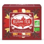 KUSMI TEA CONFEZIONE 20 FILTRI Miscela di rooibos e mela con aromi naturali di vaniglia e caramello